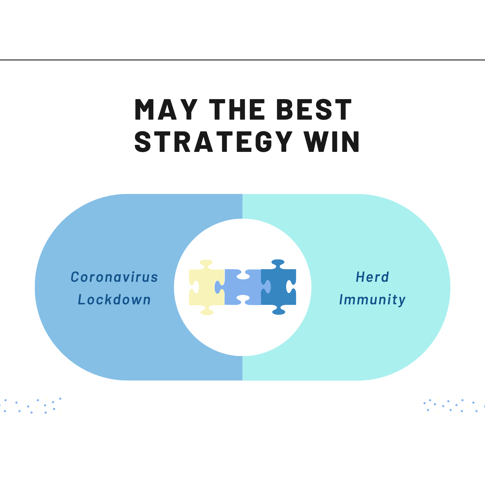 COVID-19: May the best strategy win.